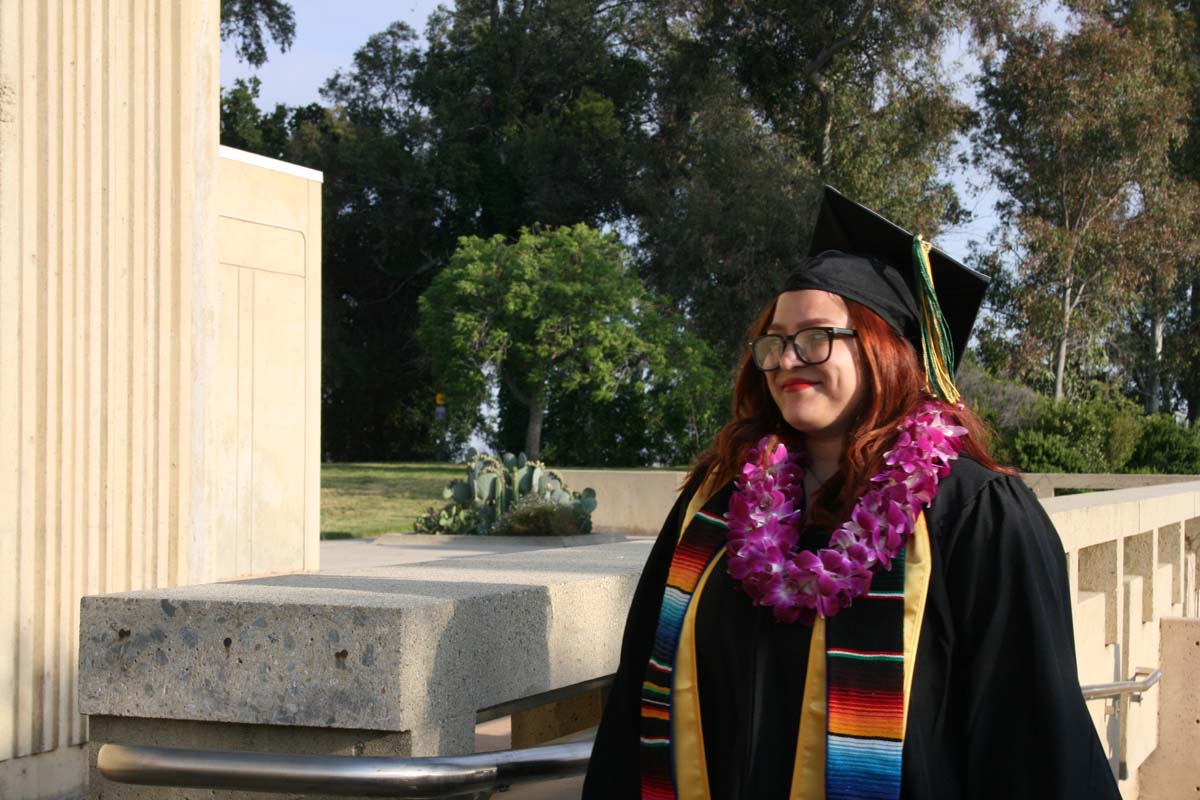 Graduates at Commencement