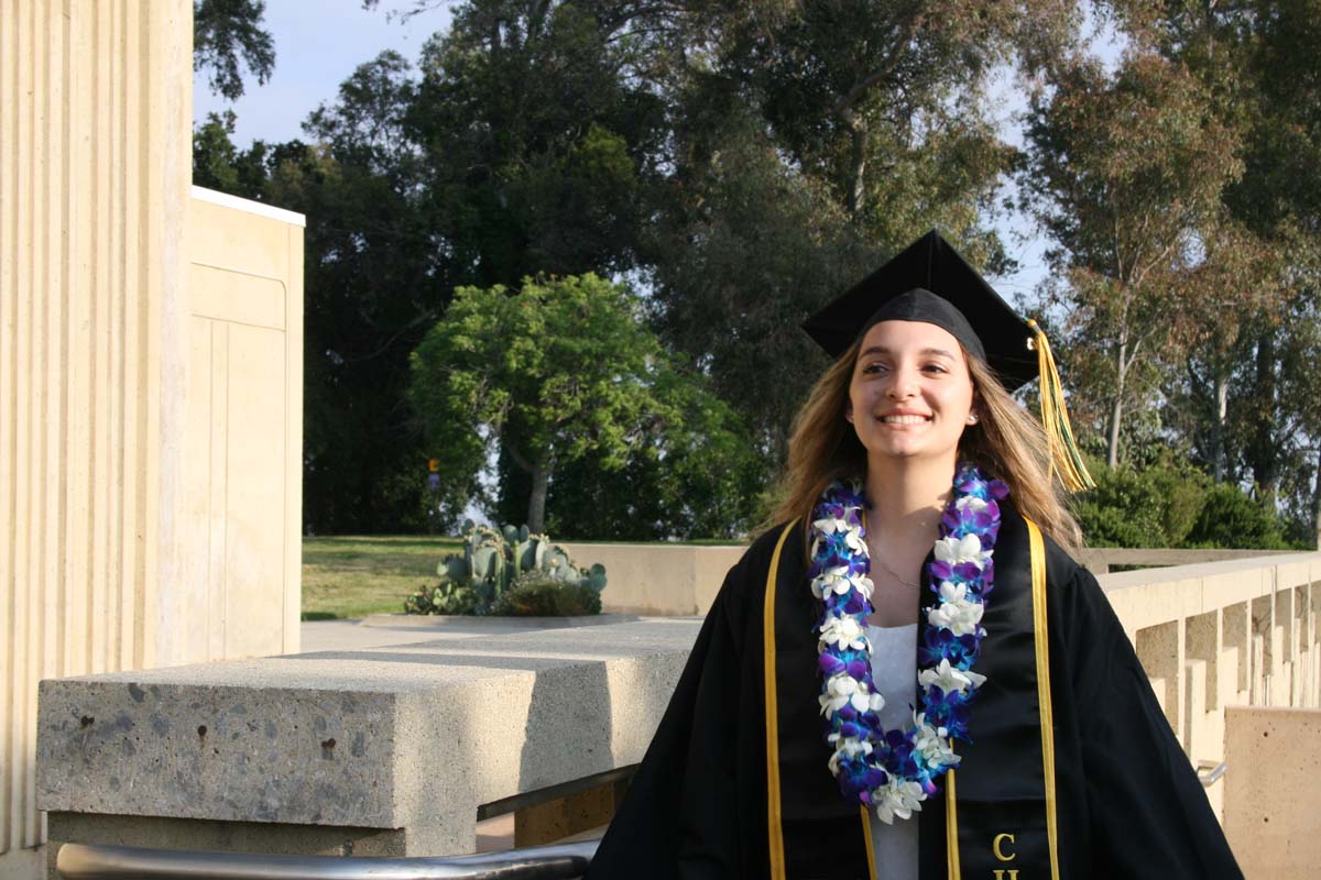 Graduates at Commencement