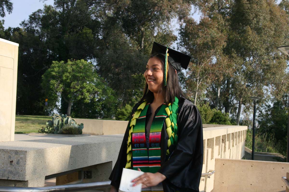 Graduates at Commencement