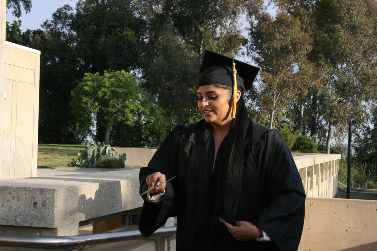 Graduates at Commencement