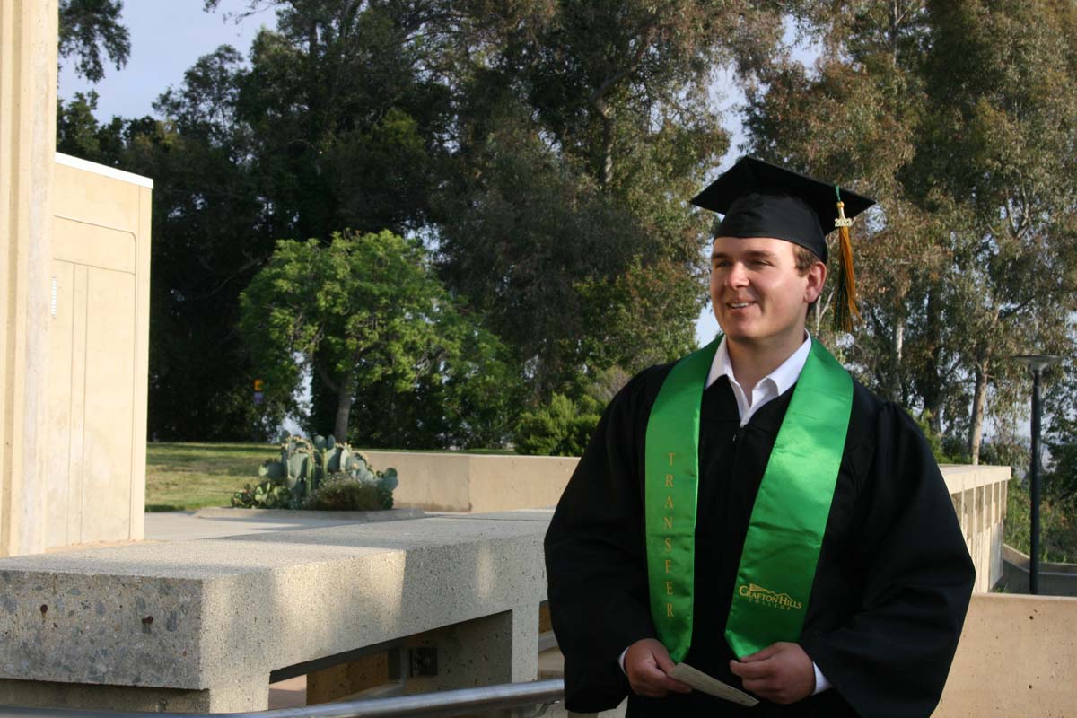 Graduates at Commencement