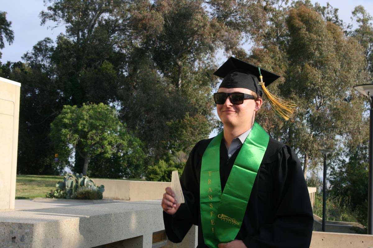 Graduates at Commencement