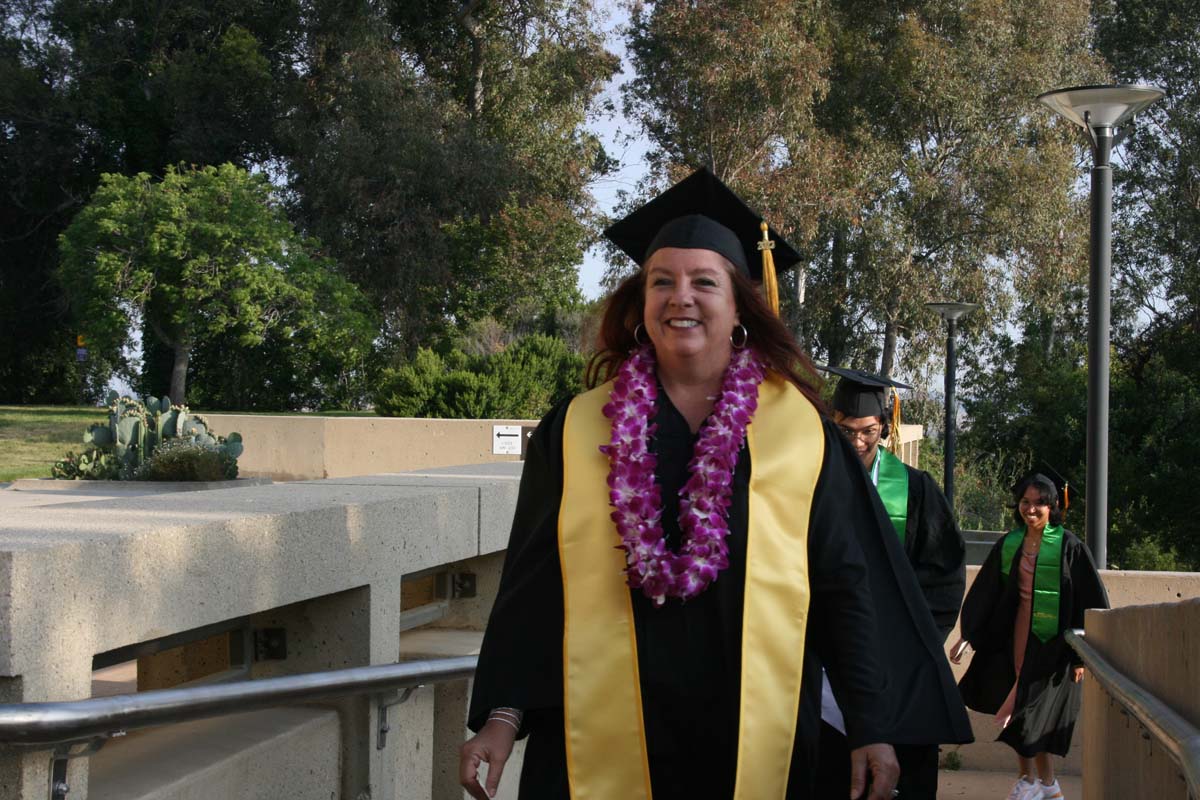 Graduates at Commencement