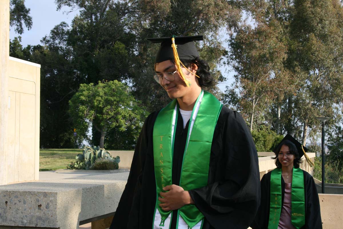 Graduates at Commencement