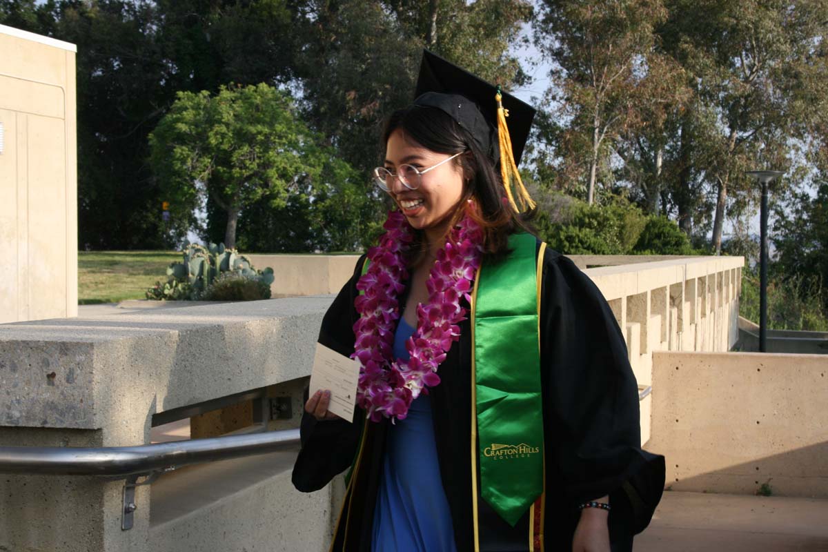 Graduates at Commencement