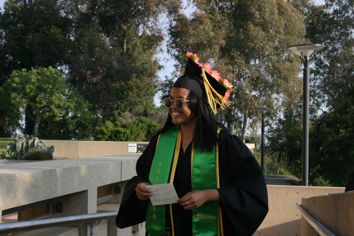 Graduates at Commencement