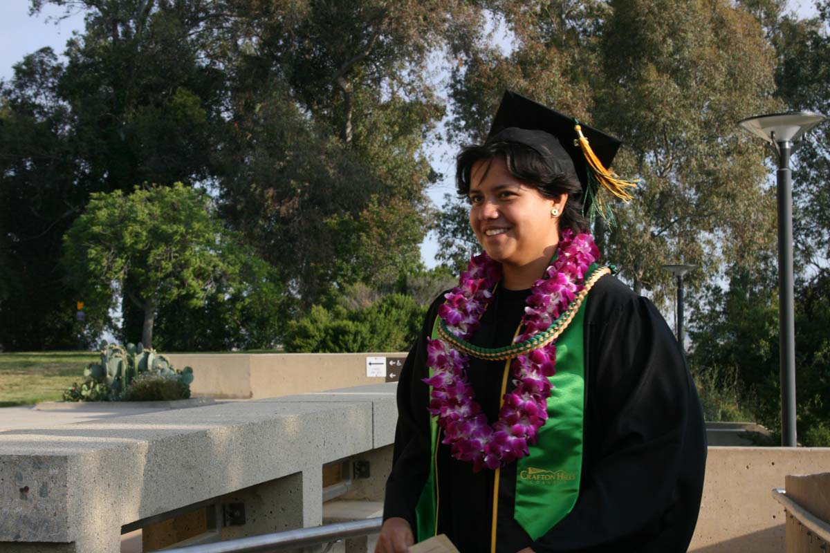 Graduates at Commencement