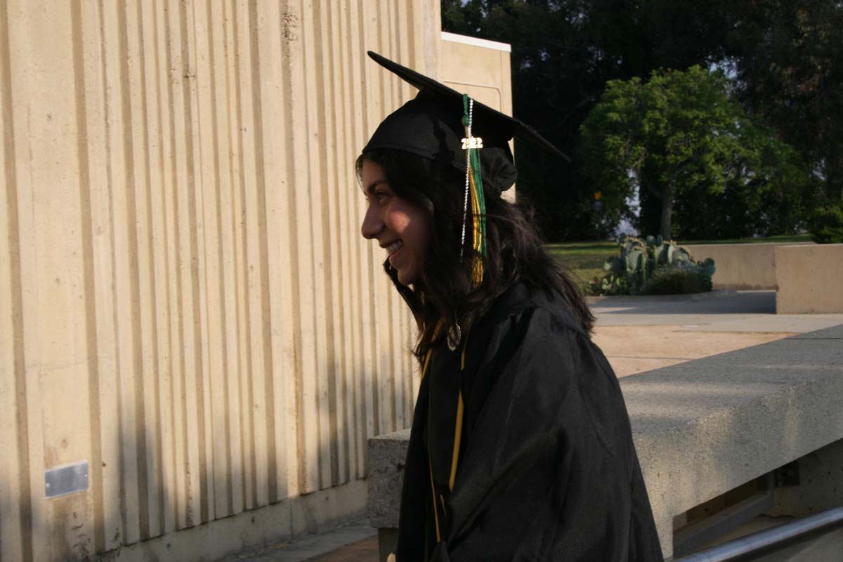 Graduates at Commencement