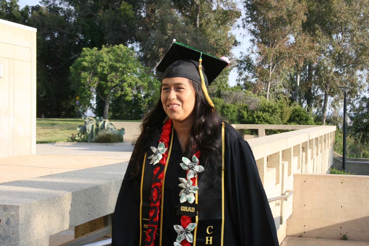 Graduates at Commencement