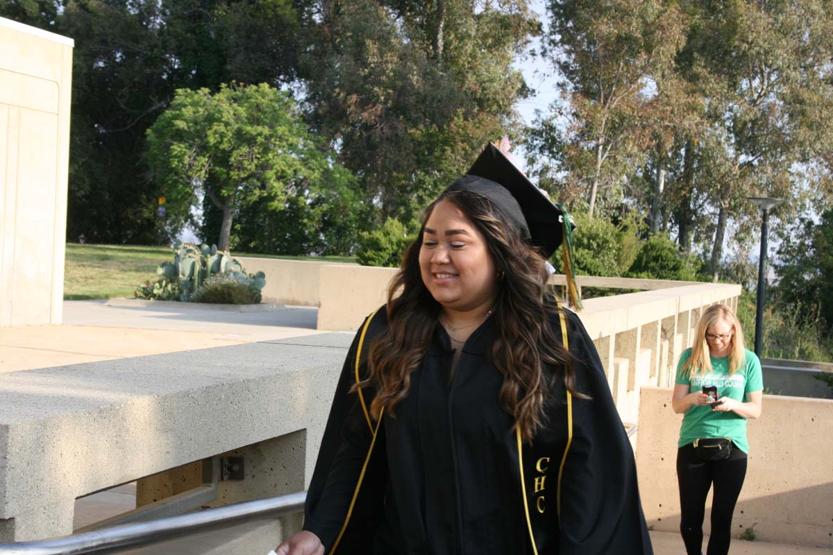 Graduates at Commencement