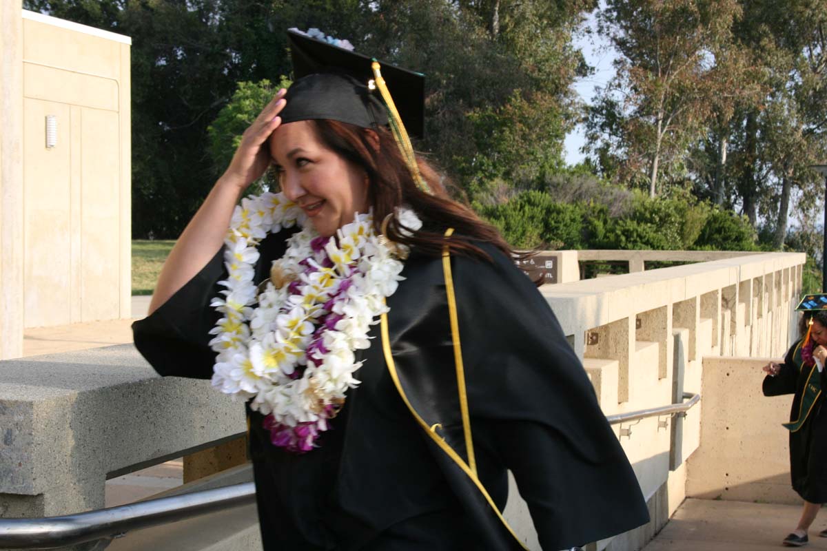 Graduates at Commencement