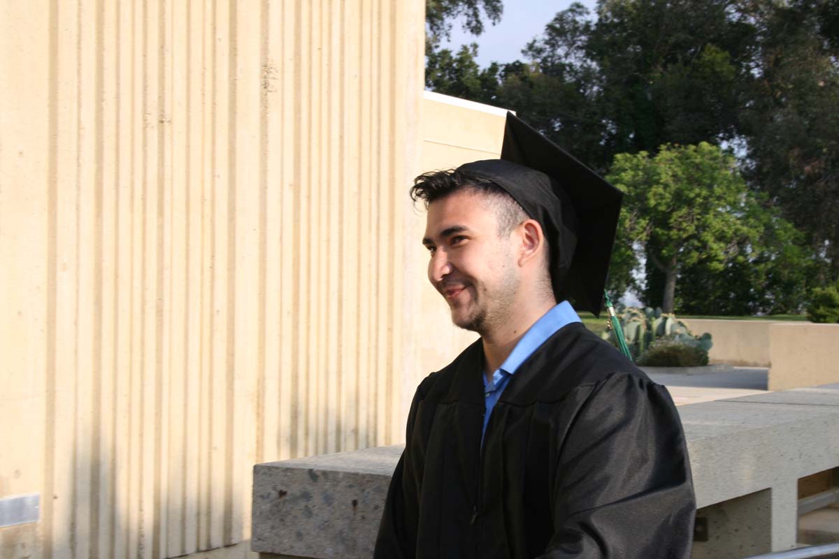 Graduates at Commencement