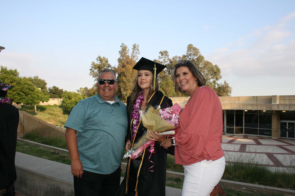 Graduates at Commencement