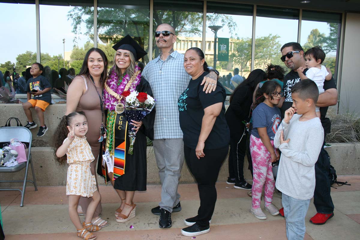 Graduates at Commencement