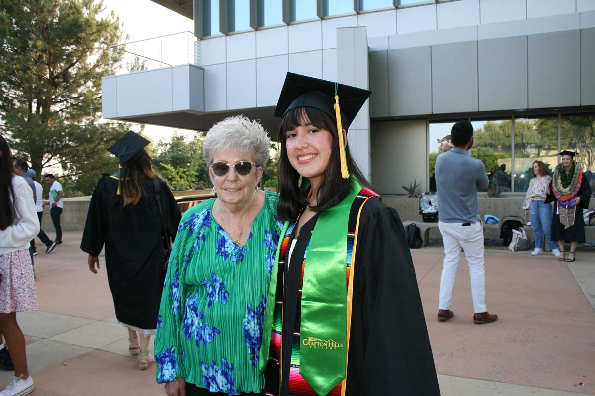 Graduates at Commencement