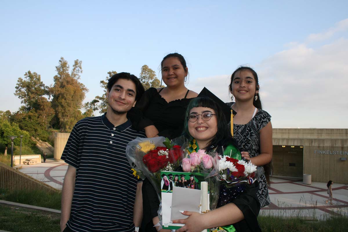 Graduates at Commencement