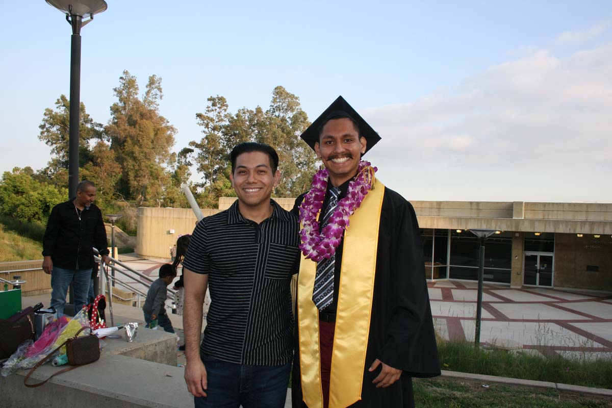 Graduates at Commencement