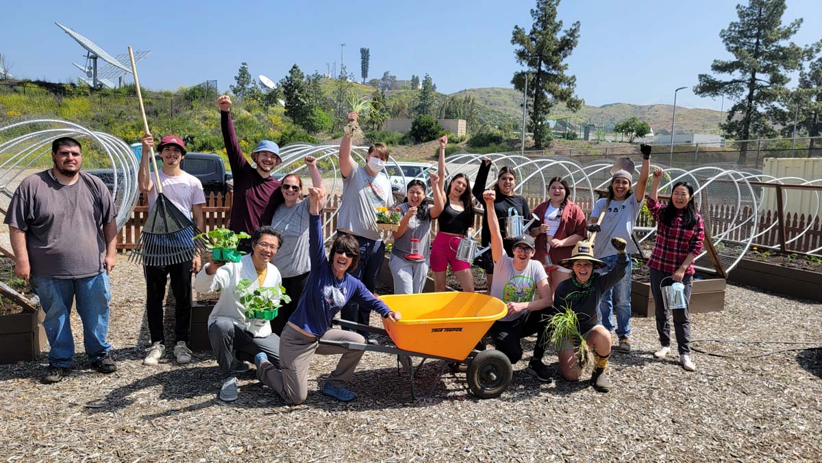 Garden volunteers