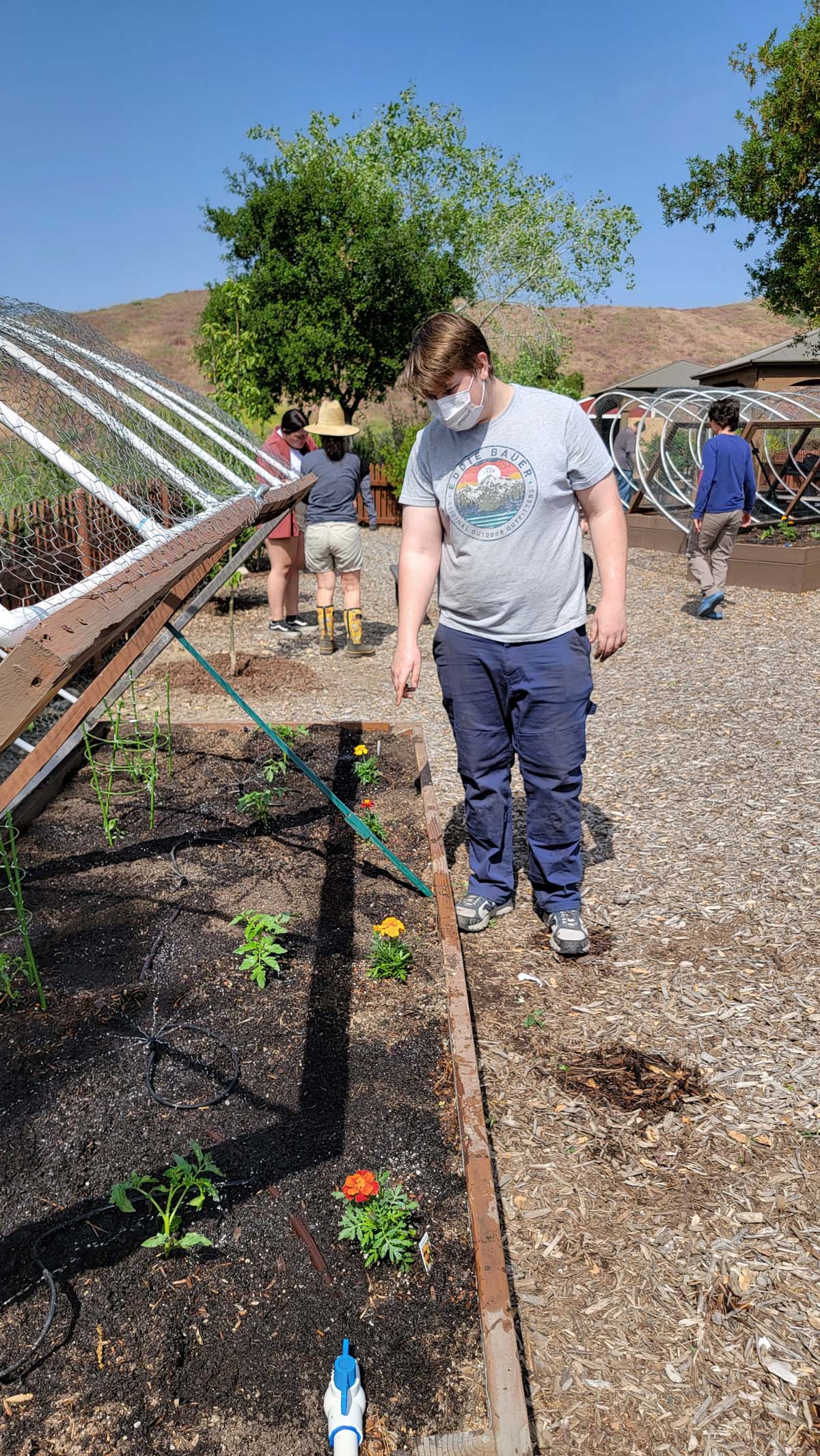 Garden volunteers