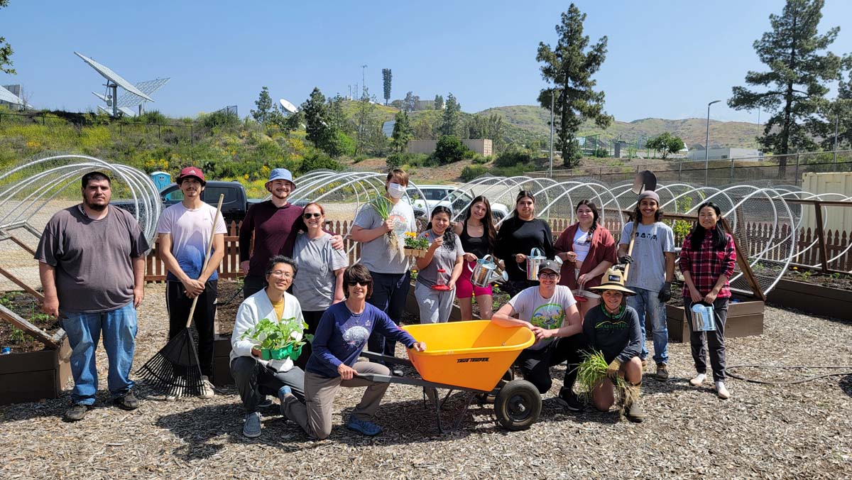 Garden volunteers