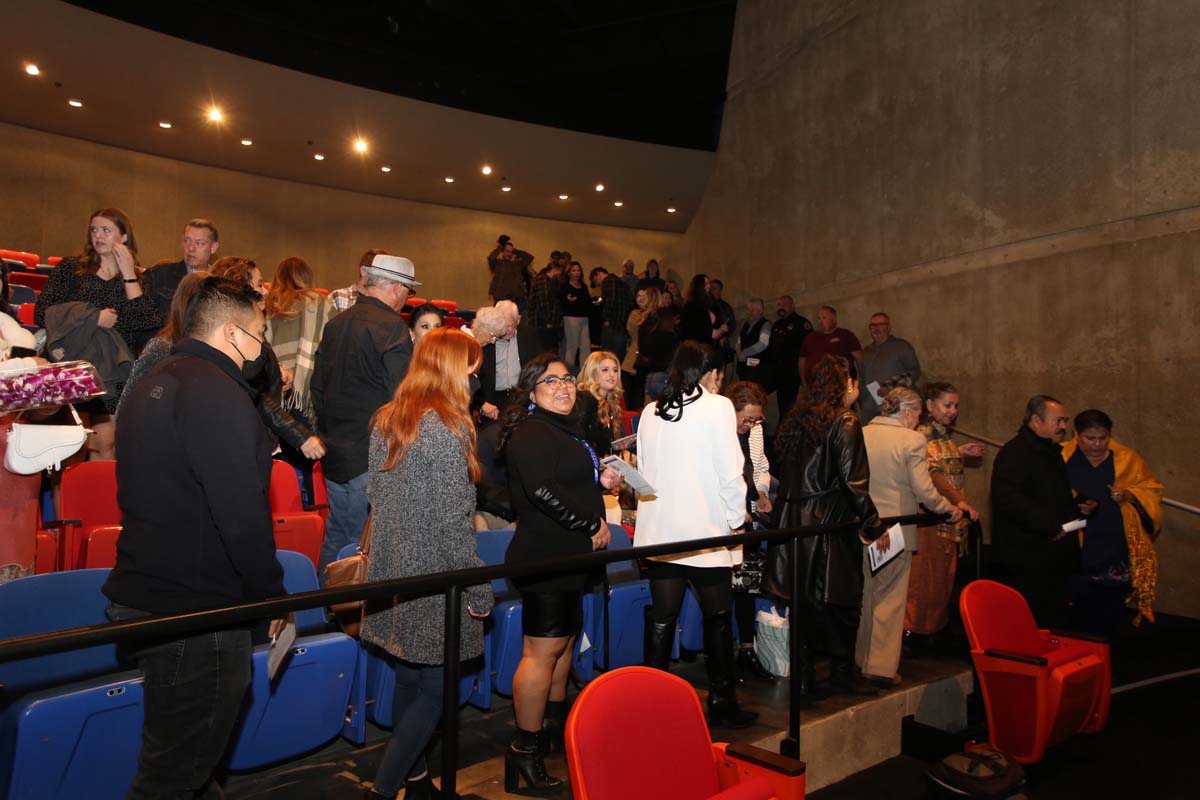 People attending the Paramedic Graduation