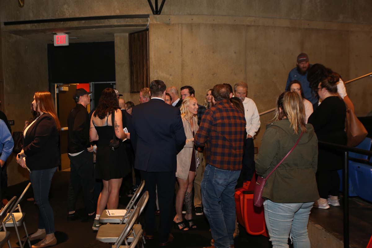 People attending the Paramedic Graduation