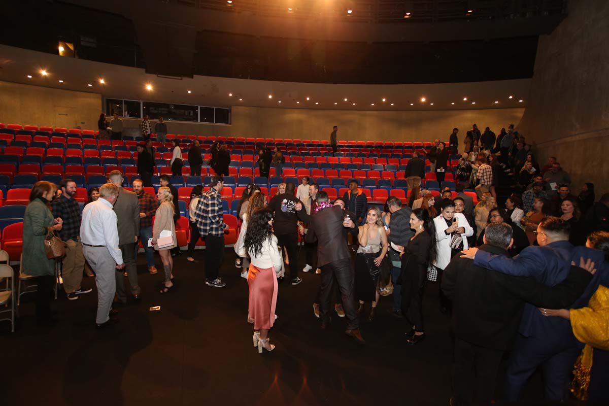 People attending the Paramedic Graduation