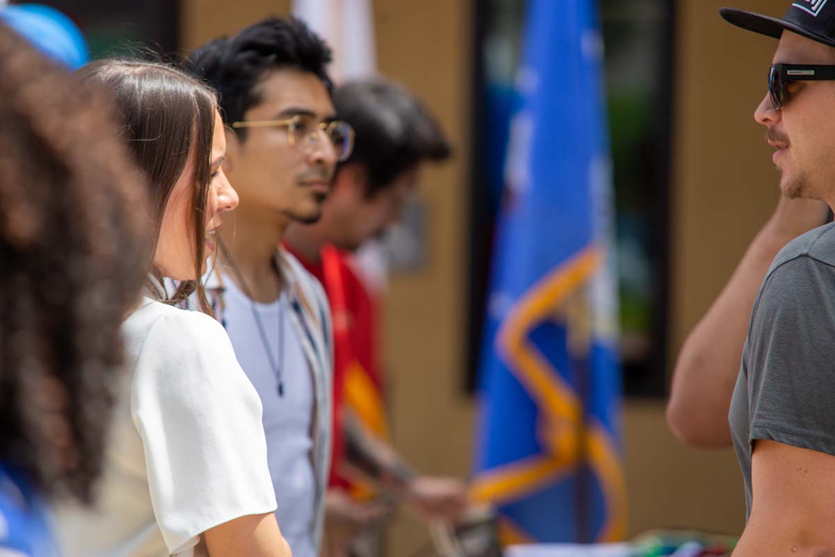 People enjoying the VRC Graduation