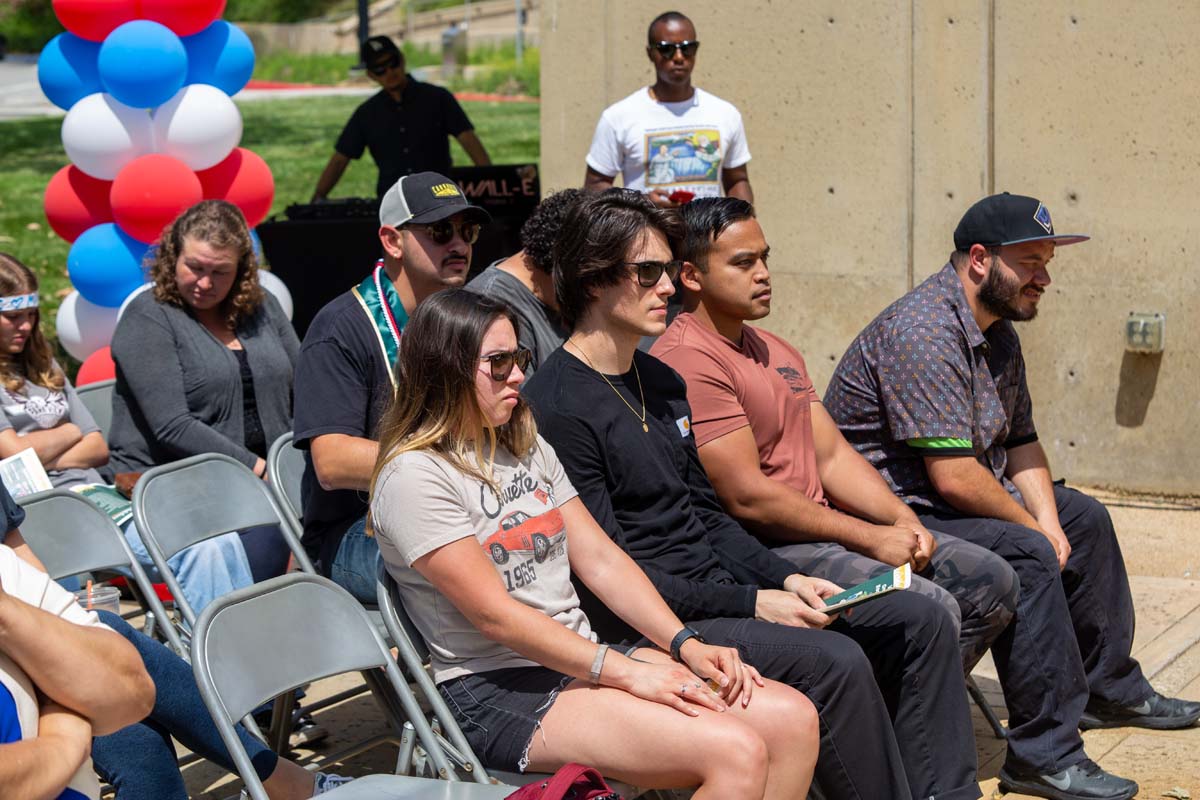 People enjoying the VRC Graduation