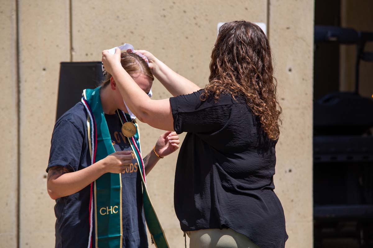 People enjoying the VRC Graduation