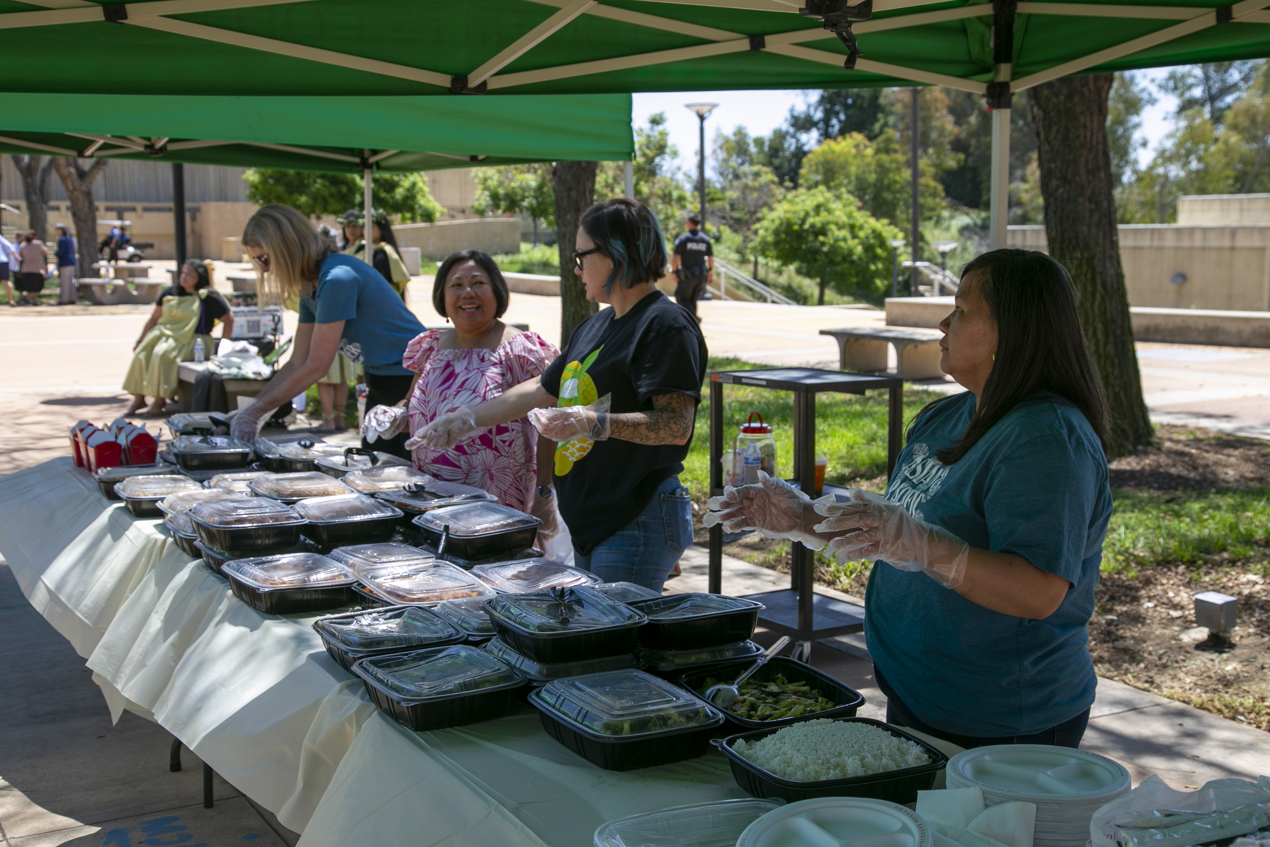 Students, staff, and faculty attend API Heritage Month Closing Ceremony.