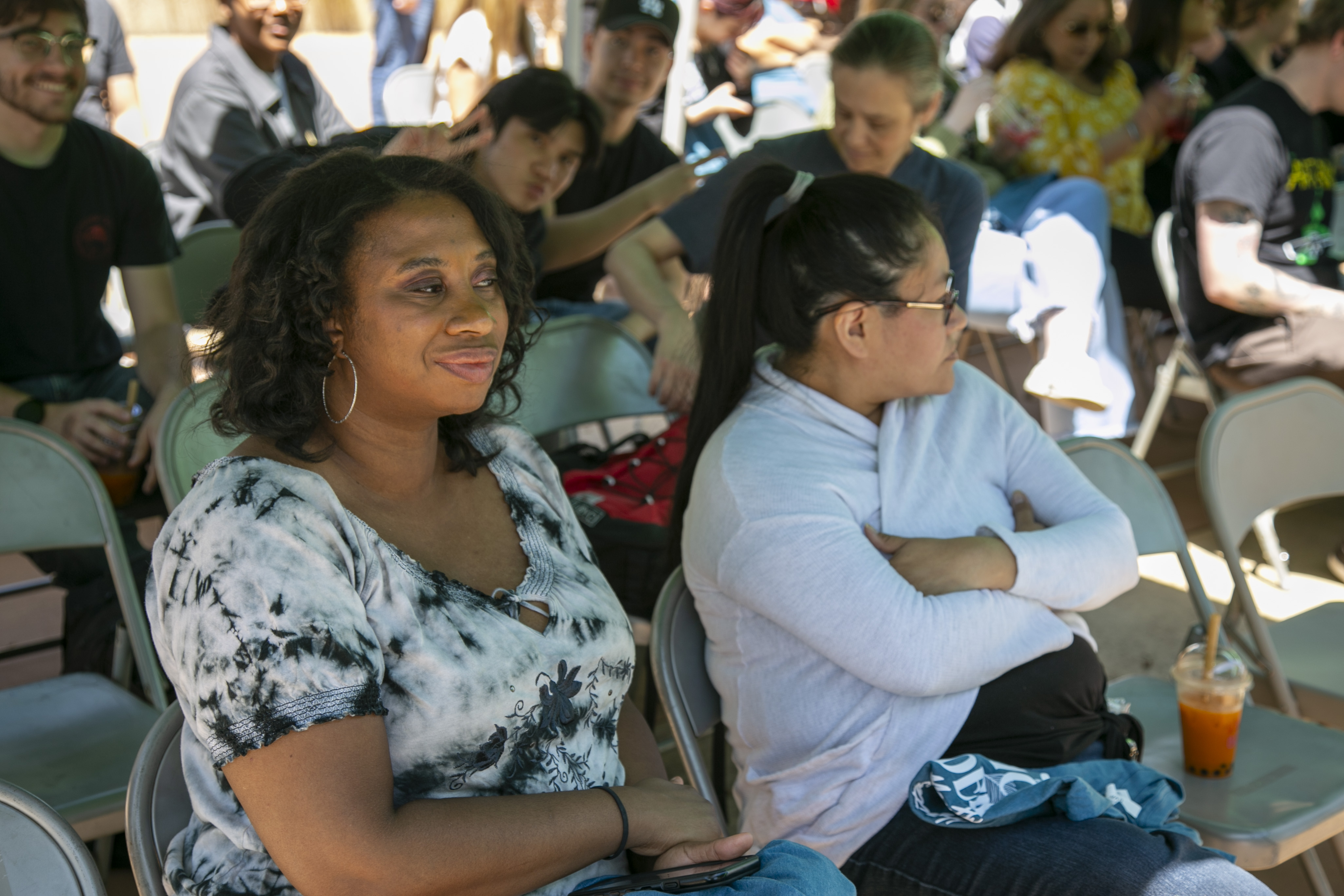 Students, staff, and faculty attend API Heritage Month Closing Ceremony.