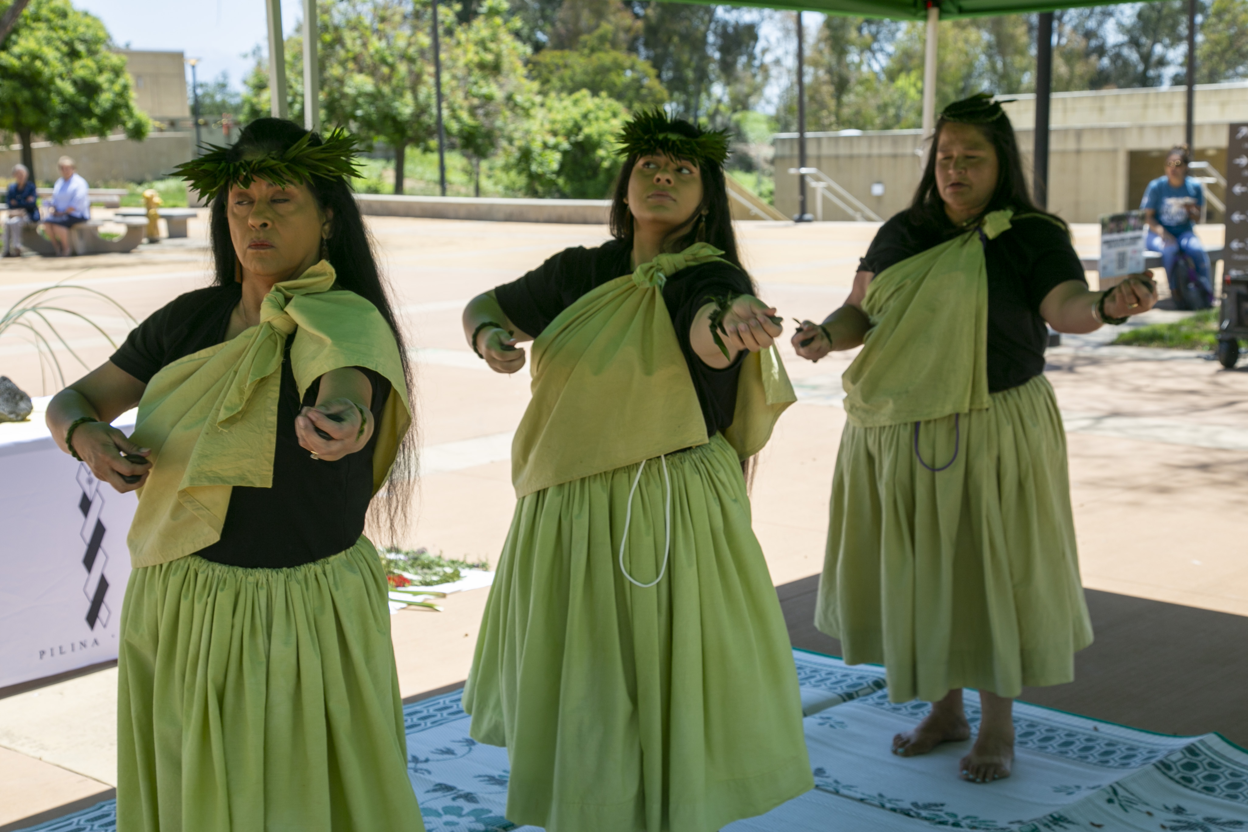 Students, staff, and faculty attend API Heritage Month Closing Ceremony.
