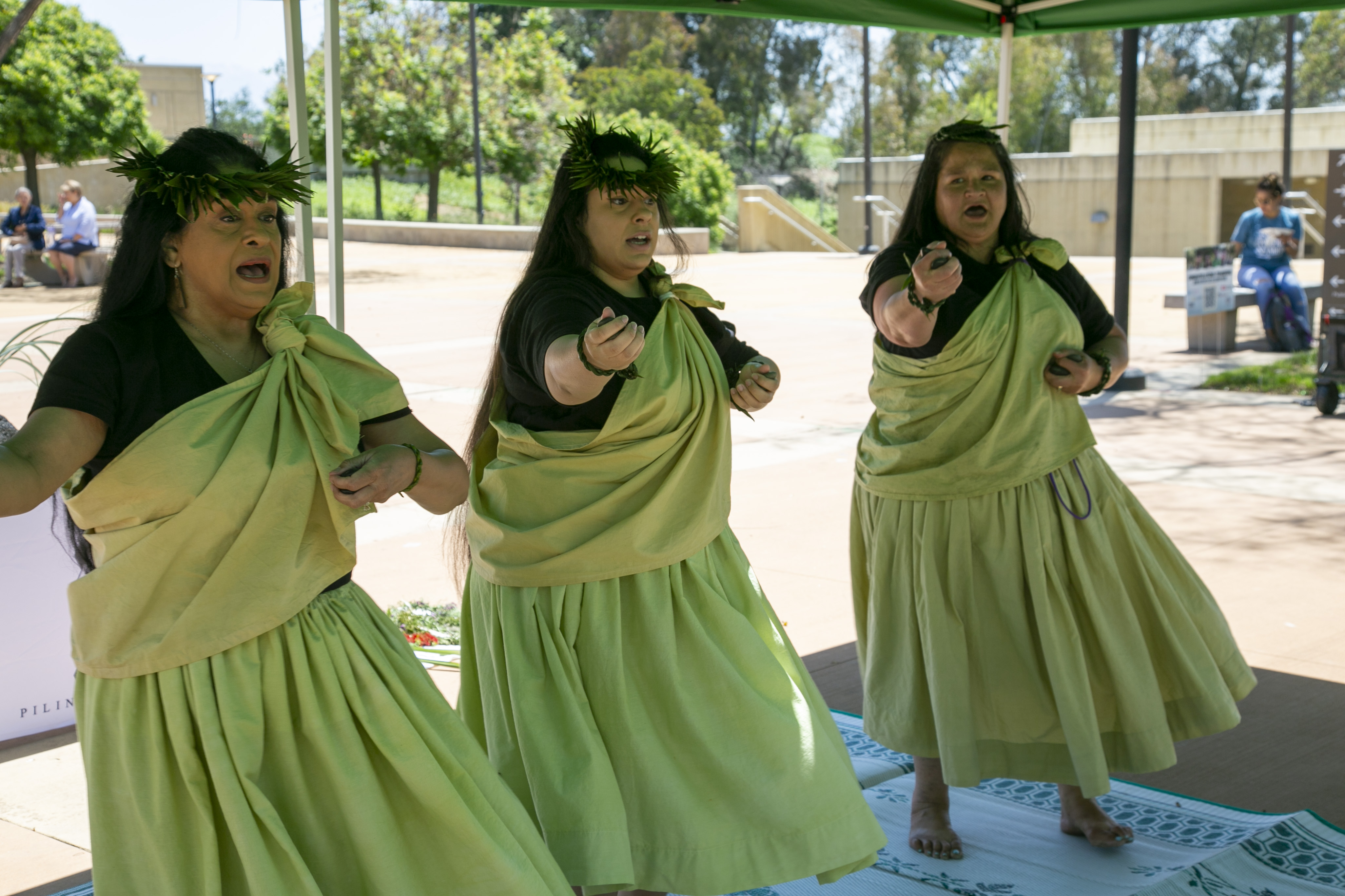 Students, staff, and faculty attend API Heritage Month Closing Ceremony.