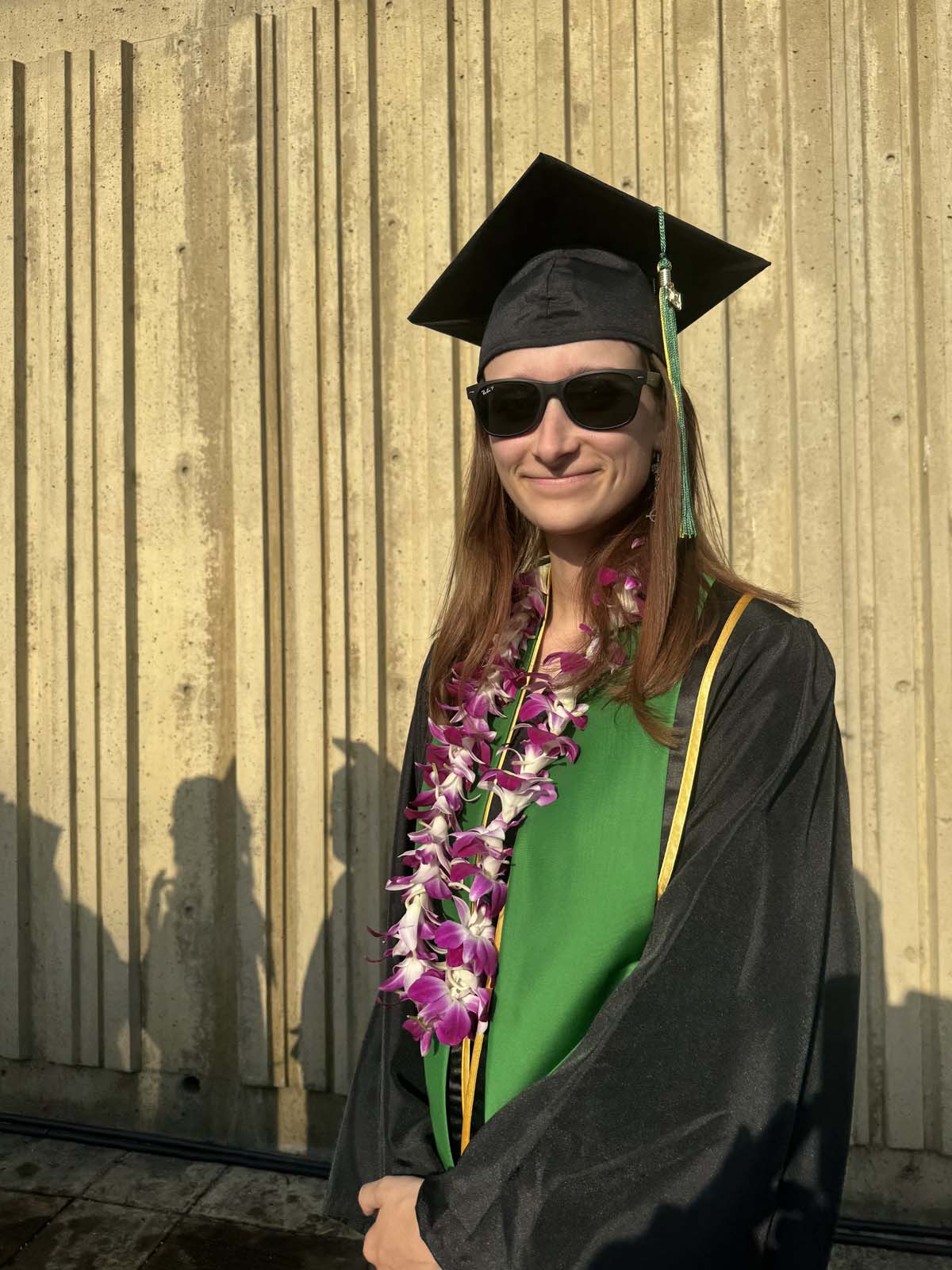 Graduates walk to stage at CHC's Commencement 2024.