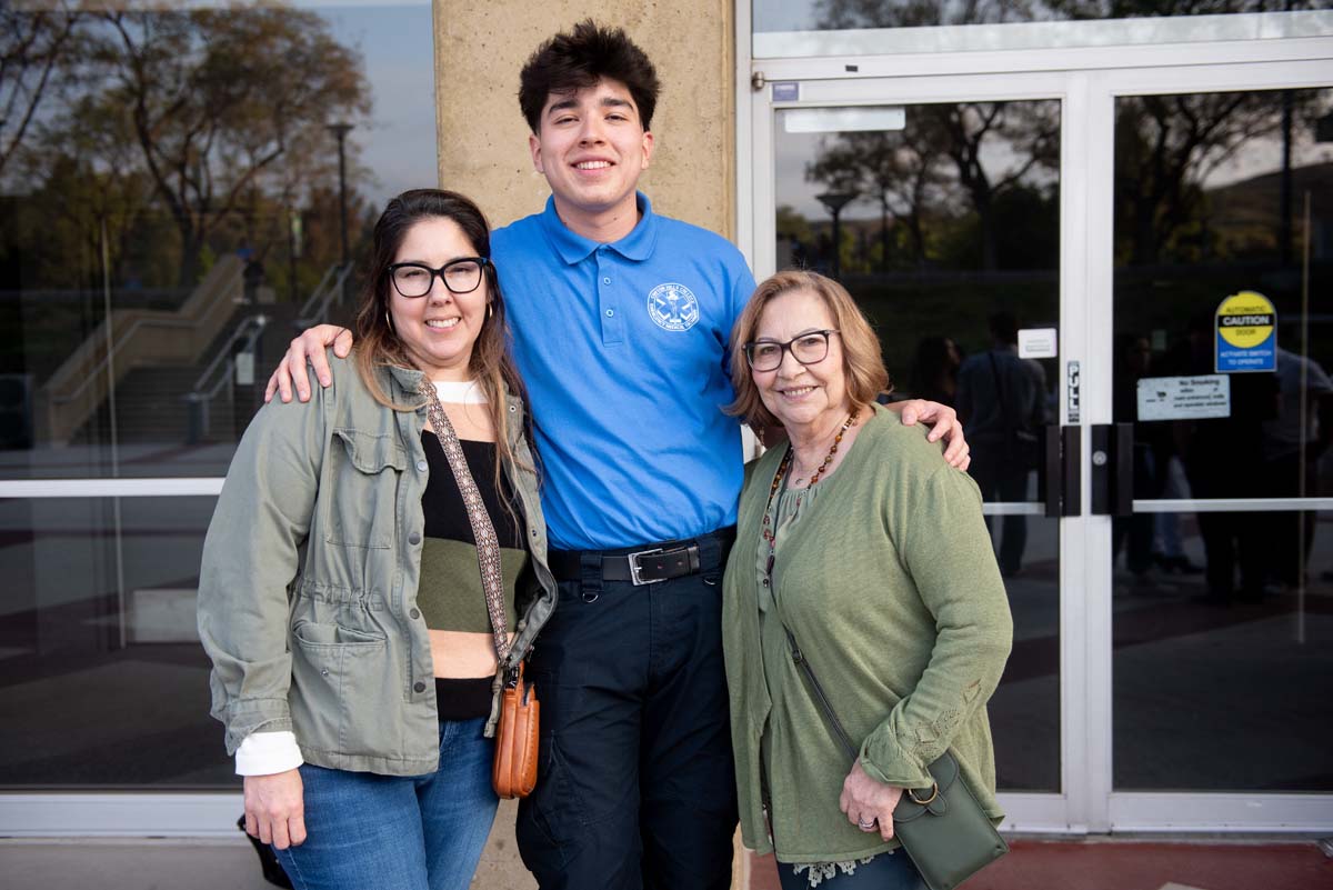 Emergency Medical Technician graduates at Crafton Hills College.