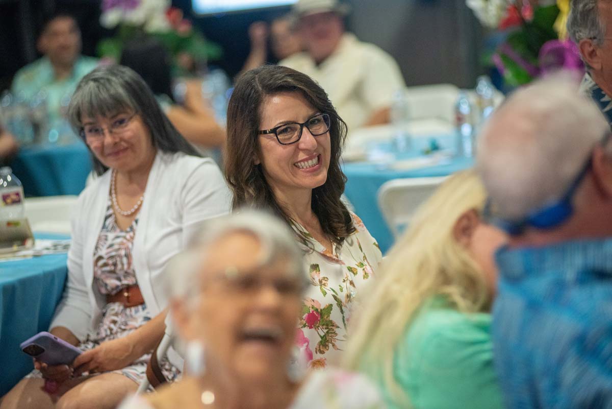 People enjoying the Crafton Gala