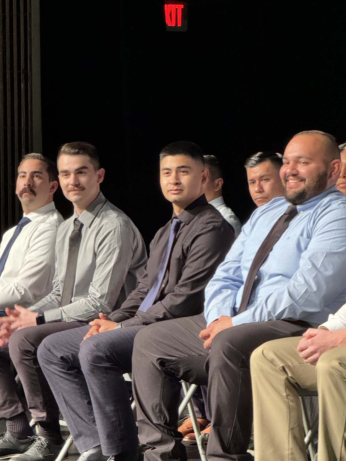 People attending Paramedic 102 Graduation at Crafton Hills College.