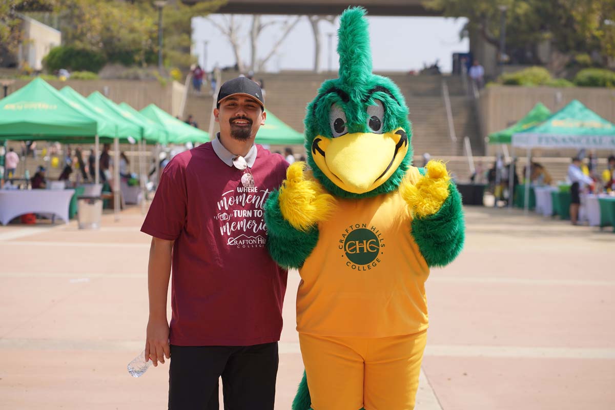 People enjoying Senior Day