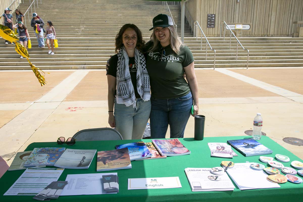 People enjoying Senior Day