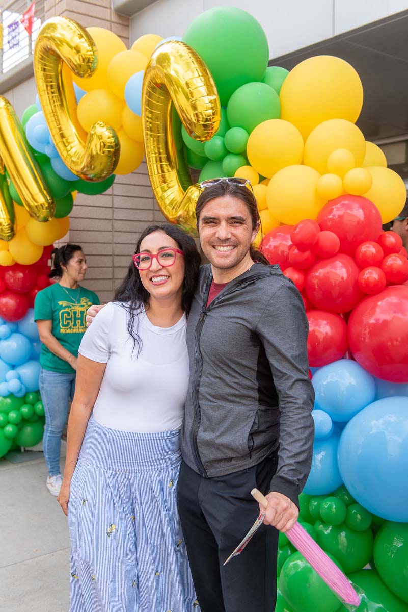 Attendees enjoing the Multicultural Center Grand Opening