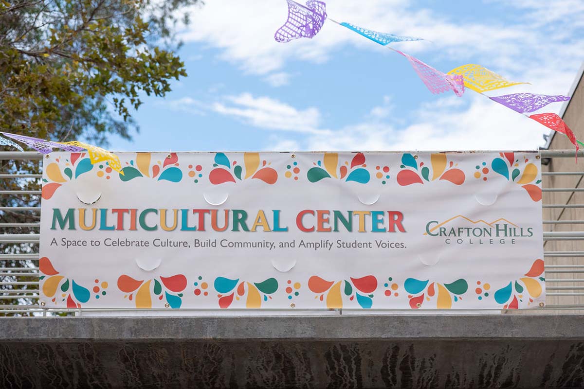 Attendees enjoing the Multicultural Center Grand Opening