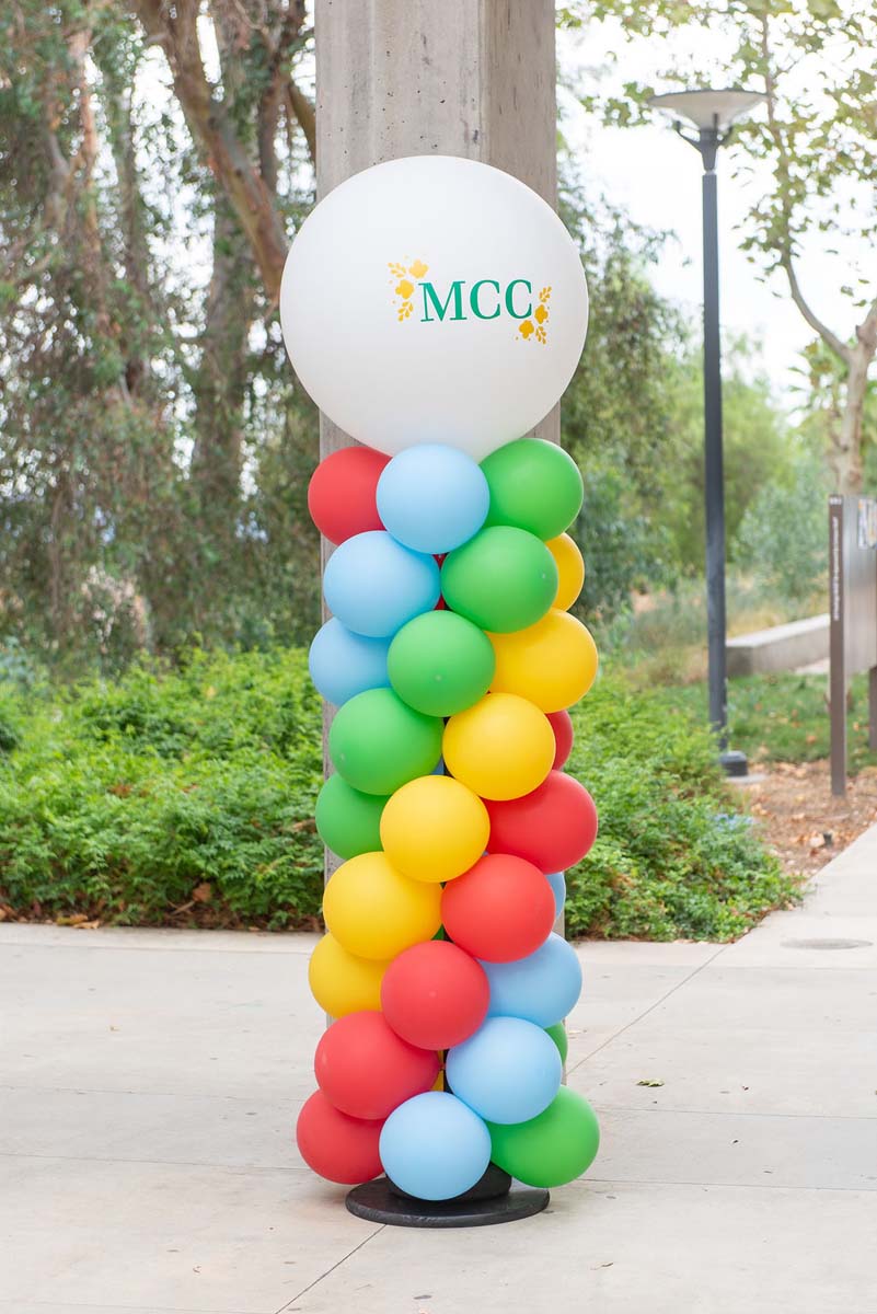 Attendees enjoing the Multicultural Center Grand Opening