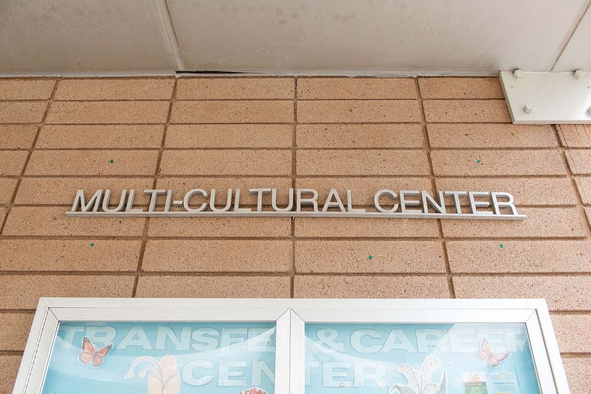 Attendees enjoing the Multicultural Center Grand Opening