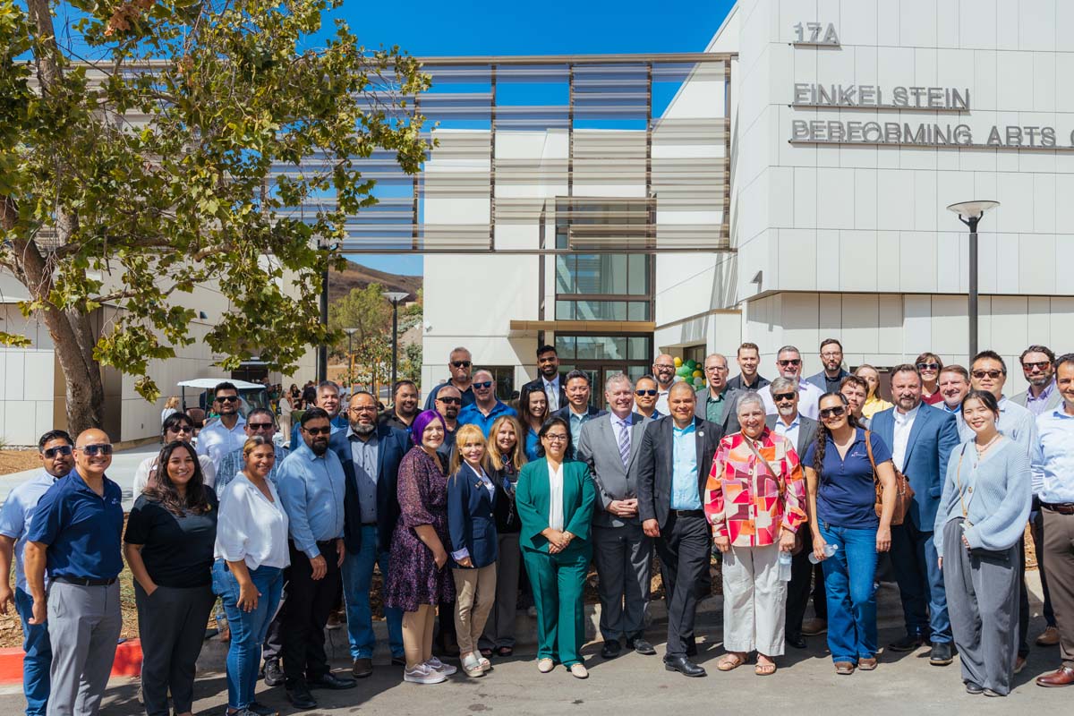Performing Arts Center Ribbon Cutting