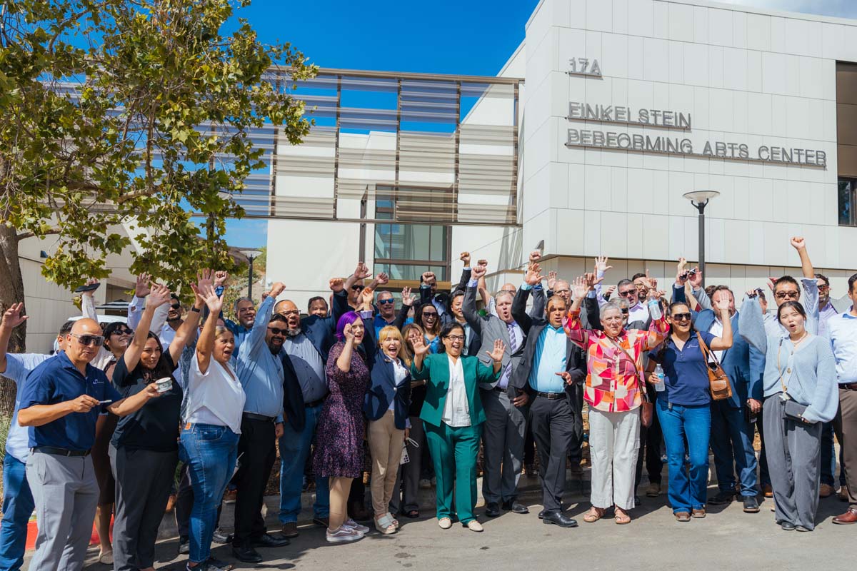 Performing Arts Center Ribbon Cutting