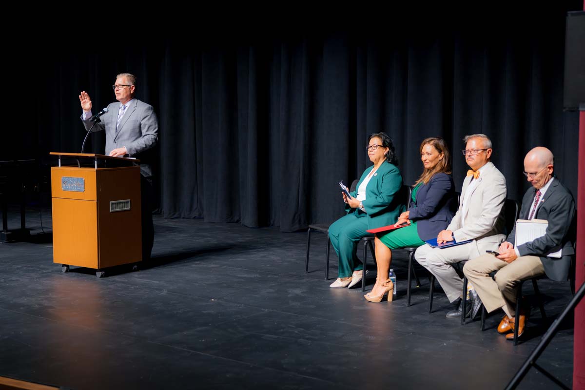Performing Arts Center Ribbon Cutting