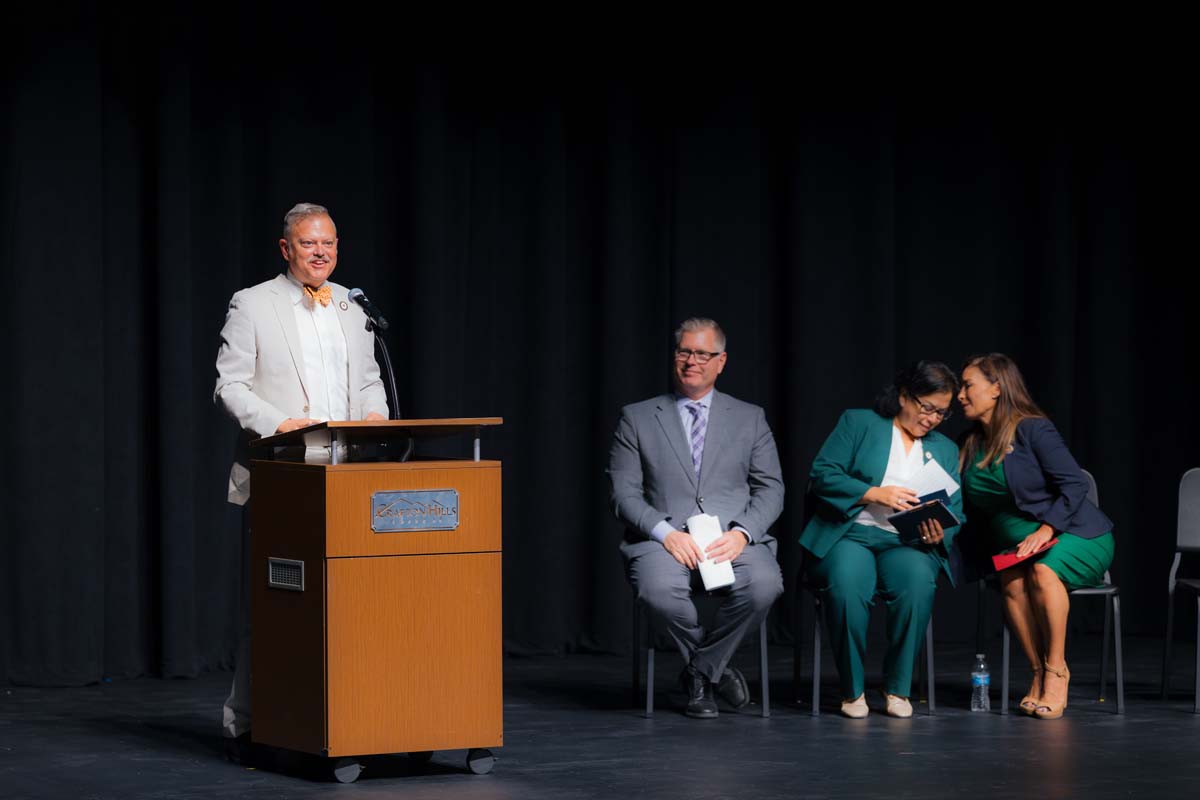 Performing Arts Center Ribbon Cutting
