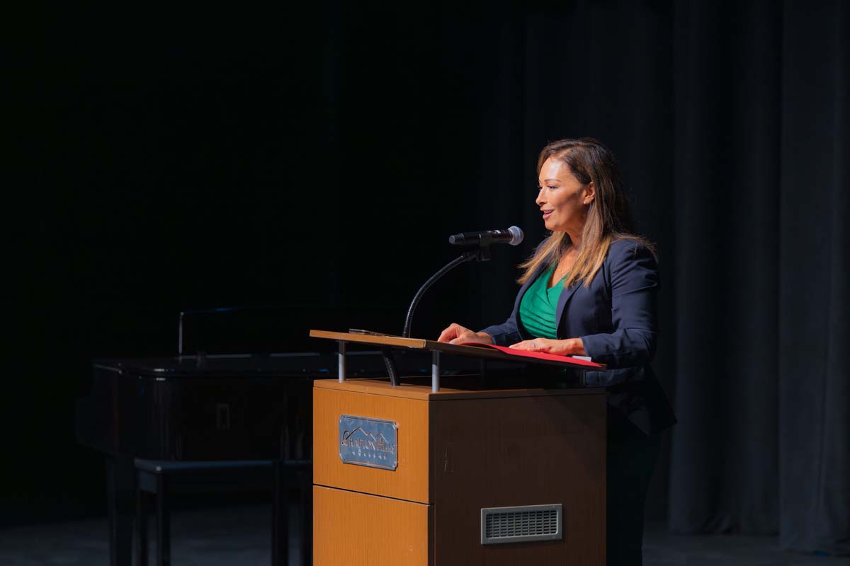 Performing Arts Center Ribbon Cutting