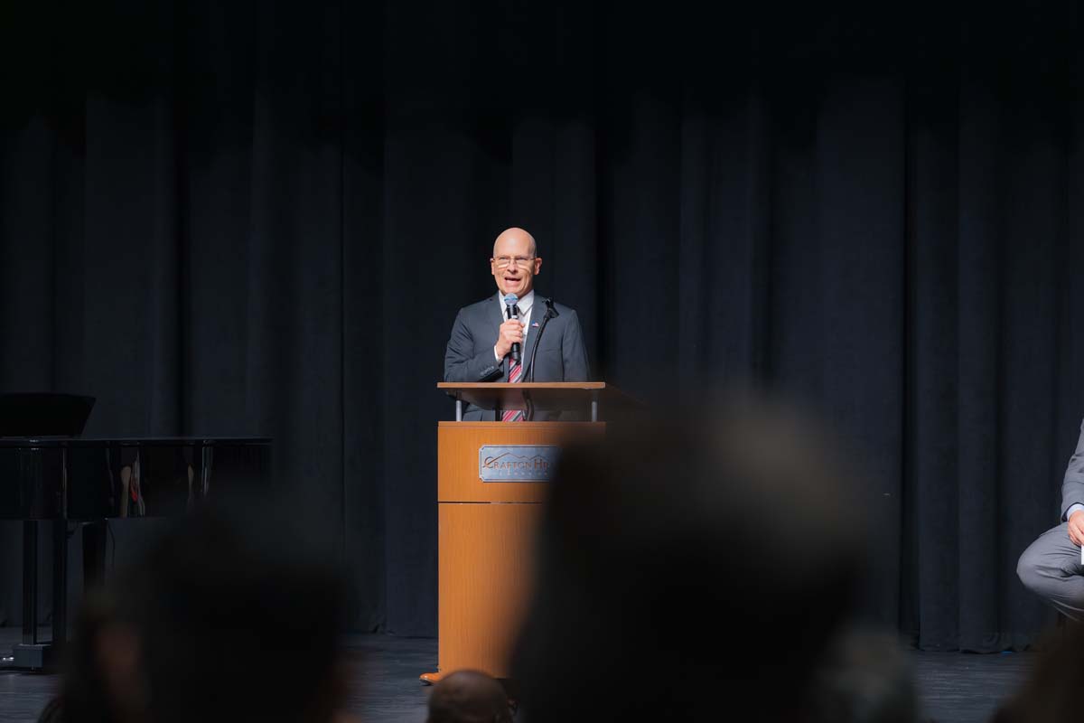 Performing Arts Center Ribbon Cutting